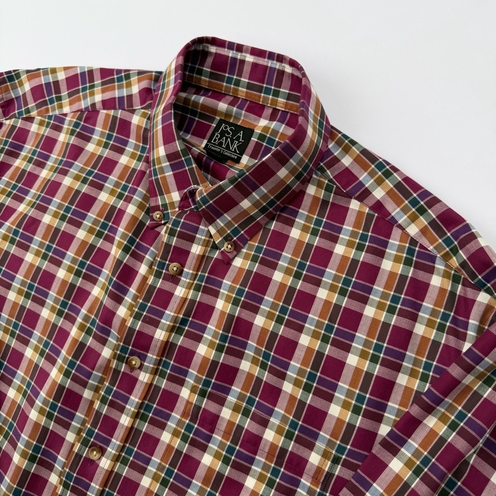 Men’s Jos. A. Bank Long Sleeve Shirt Size XL​​ - Picture 2 of 7